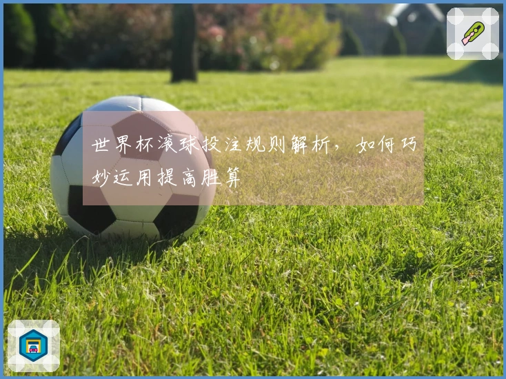 世界杯滚球投注规则解析，如何巧妙运用提高胜算
