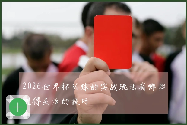 2026世界杯买球的实战玩法有哪些值得关注的技巧